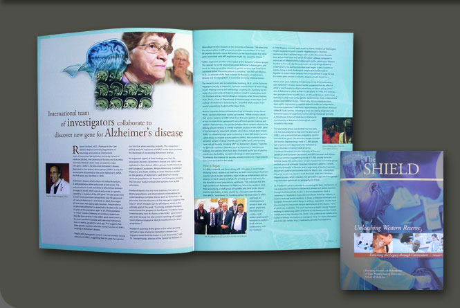 The Shield; an Alumni and philanthropy magazine for Case Western Reserve University School of Medicine